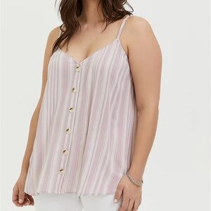 New Torrid Mauve Pink Cami